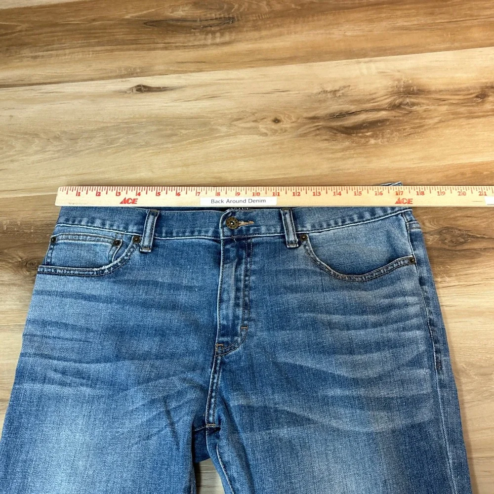 J‎ Crew Jeans Mens 33 x 32 Medium Wash Mercantile Flex Slim Fit